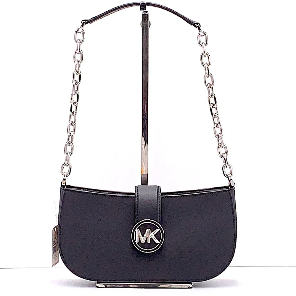 MICHAEL KORS
Carmen Small Shoulder
Pochette Bag
Black
NWT - Picture 7 of 16